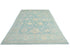 9x12 Aqua Blue Oushak Turkish Handmade Traditional Soft Wool Area Rug