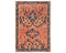 2x3 Rust Aryana Afghan Hand Knotted Veg Dye Wool Area Rug