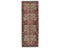 6 Ft Gray Aryana Afghan Hand Knotted Veg Dye Wool Runner Rug