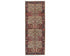 6 Ft Gray Aryana Afghan Hand Knotted Veg Dye Wool Runner Rug