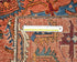 6 Feet Rust Aryana Afghan Hand Knotted Veg Dye Wool Runner Rug