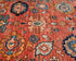 8 Ft Rust Aryana Afghan Hand Knotted Veg Dye Wool Runner Rug