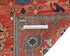 8 Ft Rust Aryana Afghan Hand Knotted Veg Dye Wool Runner Rug