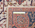 8x10 Brown Blue Aryana Afghan Hand Knotted Veg Dye Wool Area Rug
