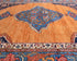 8x10 Orange Aryana Afghan Hand Knotted Veg Dye Wool Area Rug