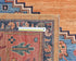 9x12 Orange Blue Aryana Afghan Hand Knotted Veg Dye Wool Area Rug