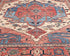 9x12 Rust Blue Aryana Afghan Hand Knotted Veg Dye Wool Area Rug