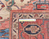 9x12 Rust Blue Aryana Afghan Hand Knotted Veg Dye Wool Area Rug