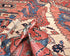 9x12 Rust Blue Aryana Afghan Hand Knotted Veg Dye Wool Area Rug