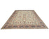 Gray 9x12 Aryana Afghan Hand Knotted Veg Dye Wool Area Rug