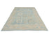 9x12 Ft Oushak Turkish Hand Knotted Traditional Soft Blue Wool Area Rug