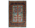2x3 Blue Ersari Afghan Hand Knotted Veg Dye Wool Area Rug