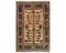 2x3 Light Brown Ersari Afghan Hand Knotted Veg Dye Wool Area Rug