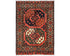 3x4 Rust Ersari Afghan Hand Knotted Veg Dye Wool Area Rug