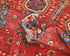 6x8 Red Ersari Afghan Hand Knotted Veg Dye Wool Area Rug