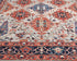 Alfombra afgana Aryana de lana teñida con vegetales, anudada a mano, color óxido gris, 9 x 12
