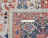Alfombra afgana Aryana de lana teñida con vegetales, anudada a mano, color óxido gris, 9 x 12