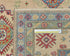 6x8 Beige Kuba Afghan Hand Knotted Wool Area Rug