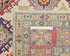 8x10 Beige Kuba Afghan Hand Knotted Wool Area Rug