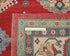 9x12 Red Kuba Afghan Hand Knotted Wool Area Rug