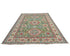 9x12 Green Kuba Afghan Hand Knotted Wool Area Rug