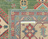 9x12 Green Kuba Afghan Hand Knotted Wool Area Rug