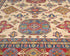 10x14 Beige Kuba Afghan Hand Knotted Wool Area Rug