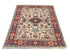 3x5 Beige Kuba Afghan Hand Knotted Wool Area Rug
