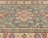 3x5 Gray Kuba Afghan Hand Knotted Wool Area Rug