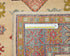 4x6 Beige Kuba Afghan Hand Knotted Wool Area Rug