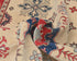 5x7 Beige Kuba Afghan Hand Knotted Wool Area Rug
