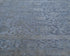 8x10 Gray Chobi Over Dye Afghan Hand Knotted High Low Wool Area Rug