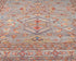 Gray 8x10 Kazak Afghan Hand Knotted Geometric Wool Area Rug