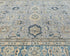 10x13 Ft Gray Kazak Afghan Hand Knotted Traditional Wool Area Rug