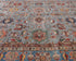 10x13 Gray Kazak Afghan Hand Knotted Geometric Wool Area Rug
