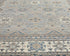 10x14 Kazak Gray Afghan Hand Knotted Geometric Wool Area Rug
