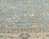 13x18 Zeigler Blue Gray Afghan Hand Knotted Wool Area Rug
