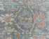 8 Ft Charcoal Gray Oushak Turkish Handmade Traditional Soft Wool Runner Rug