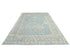 Muted Blue 9x12 Turkish Oushak Handmade Traditional Soft Wool Area Rug