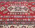 3x5 Red Kazak Afghan Hand Knotted Geometric Wool Area Rug
