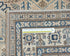 4x6 Ft Kazak Gray Blue Afghan Handmade Geometric Wool Area Rug