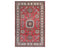 6x9 Red Kazak Afghan Hand Knotted Traditional Wool Area Rug