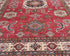 6x9 Red Kazak Afghan Hand Knotted Traditional Wool Area Rug