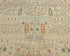8x10 Zeigler Gray Afghan Hand Knotted Wool Area Rug