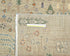 8x10 Zeigler Gray Afghan Hand Knotted Wool Area Rug