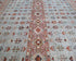 6x8 Gray Khurgeen Afghan Hand Knotted Wool Area Rug