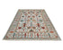6x8 Gray Khurgeen Afghan Hand Knotted Wool Area Rug