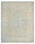 8x10 Ft Soft Brown Turkish Oushak Hand Knotted Traditional Soft Wool Area Rug