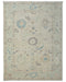 10x14 Gray Oushak Turkish Hand Knotted Soft Wool Area Rug