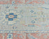 11 Ft Gray Rust Oushak Turkish Hand Knotted Traditional Soft Wool Runner Rug